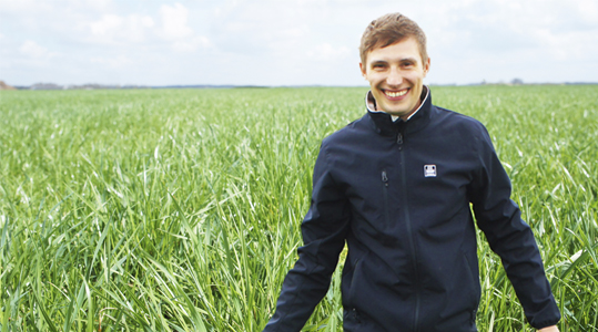 65% eiwit van eigen grond