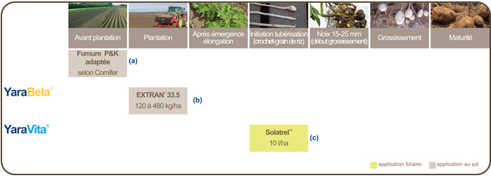 plan de fertilisation