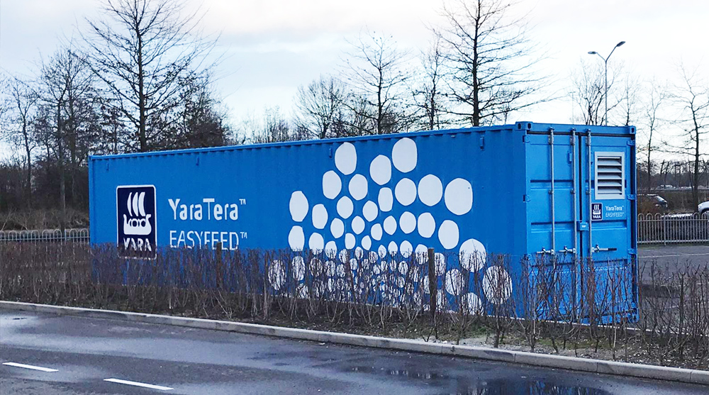 YaraTera EASYFEED gespot in Gorinchem en Vlaardingen 