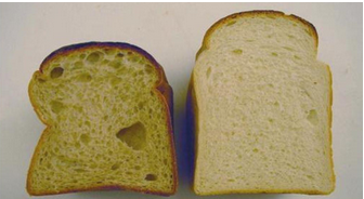 Deux tranches de pain